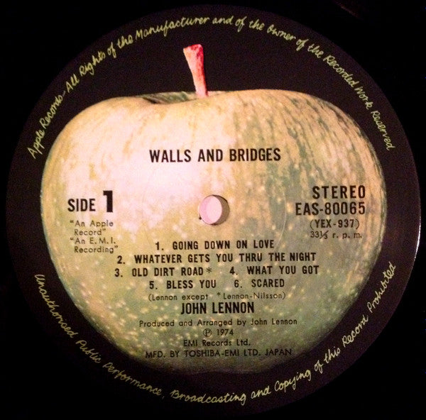 John Lennon - Walls And Bridges (LP, Album)