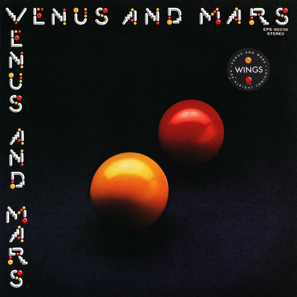 Wings (2) - Venus And Mars (LP, Album, RE, RP, Bla)