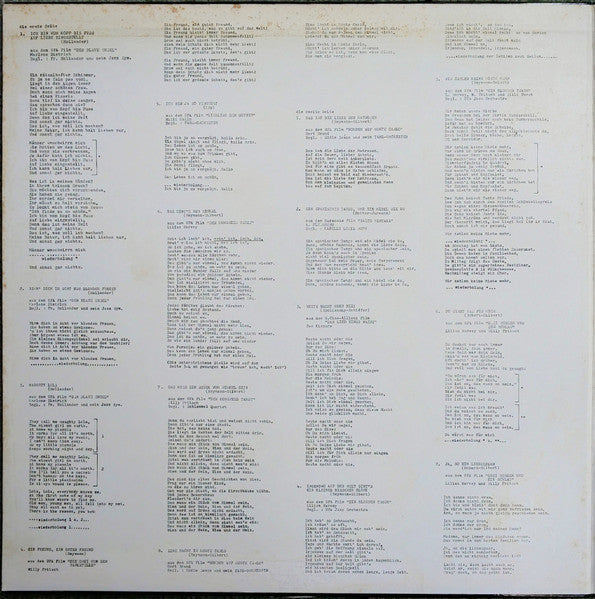 Various - Die Ewige Deutsches Film Musik = 不滅のドイツ映画主題歌曲集(LP, Compil...
