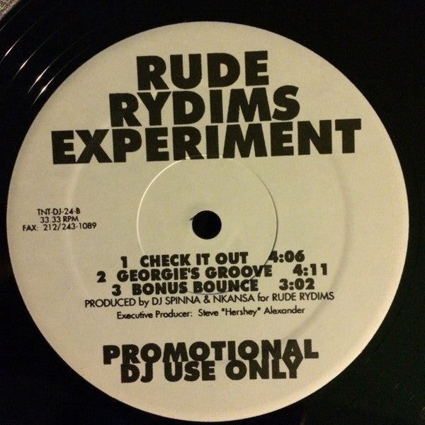 Rude Rydims Experiment