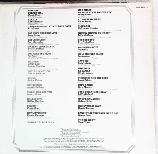 Various - American Graffiti, Vol. III  (2xLP, Comp, Gat)