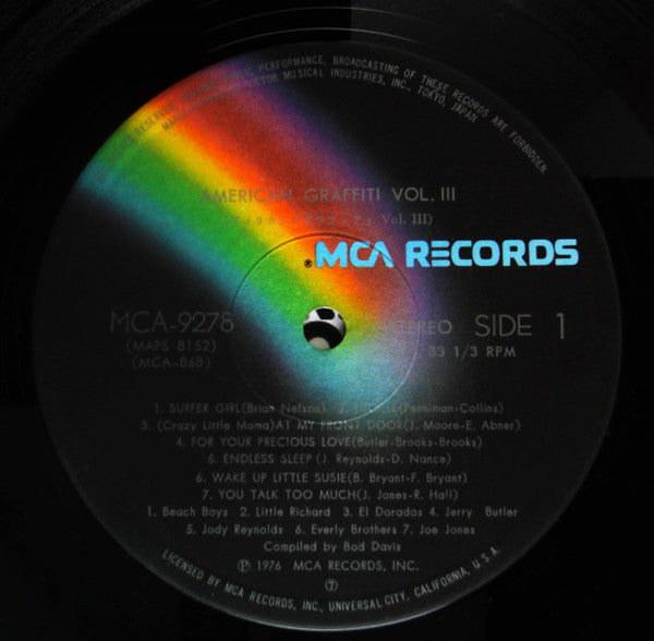 Various - American Graffiti, Vol. III  (2xLP, Comp, Gat)