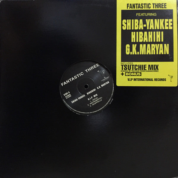 Shiba-Yankee, Hibahihi, G.K. Maryan - Fantastic Three (12")