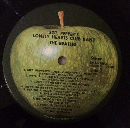 The Beatles - Sgt. Pepper's Lonely Hearts Club Band(LP, Album, Reis...