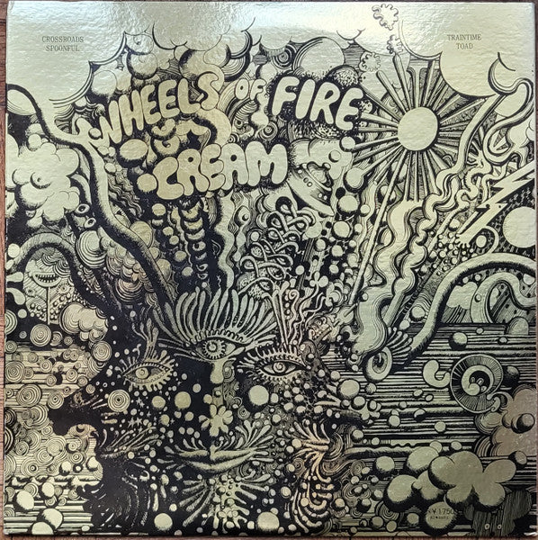 Cream (2) - Wheels Of Fire (Live At The Fillmore) (LP, Album, RE, RP)