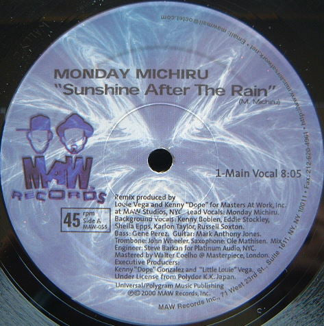 Master Release: Sunshine After The Rain by Monday Michiru