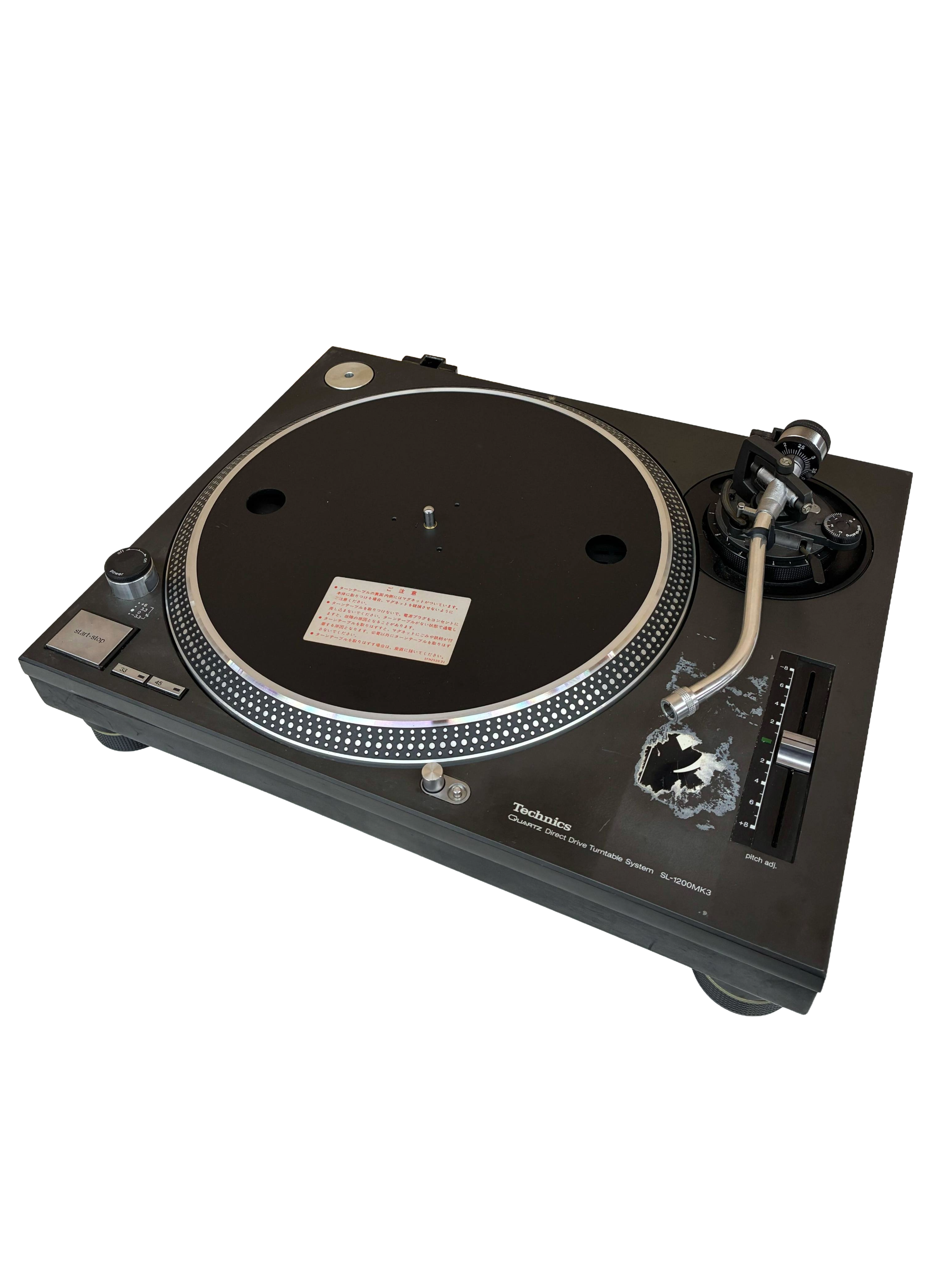Technics SL-1200 MK3D Silver